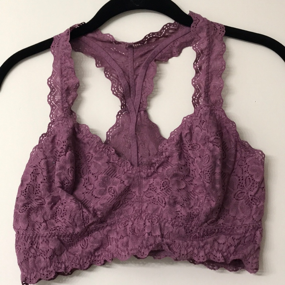Felina Purple Lace Bralette